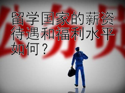 留学国家的薪资待遇和福利水平如何？