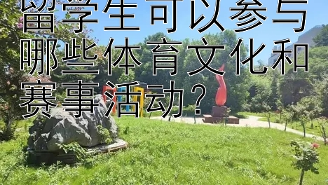 留学生可以参与哪些体育文化和赛事活动？