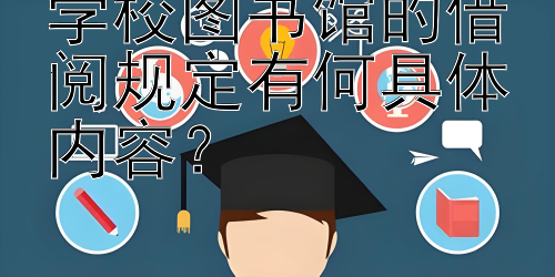 学校图书馆的借阅规定有何具体内容？