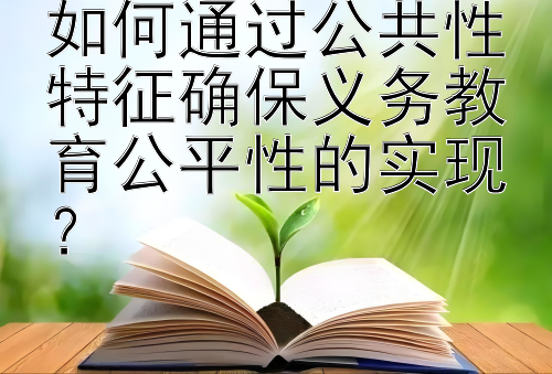 如何通过公共性特征确保义务教育公平性的实现？