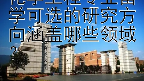 化学工程专业留学可选的研究方向涵盖哪些领域？