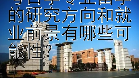 考古学专业留学的研究方向和就业前景有哪些可能性？