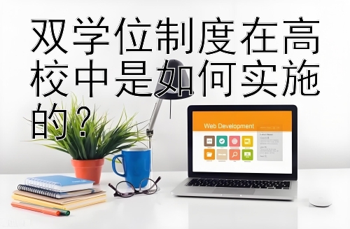 双学位制度在高校中是如何实施的？