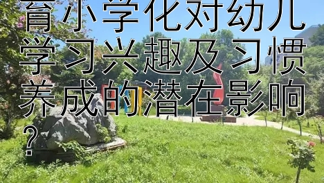 如何评估学前教育小学化对幼儿学习兴趣及习惯养成的潜在影响？