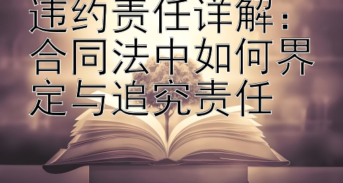 违约责任详解：合同法中如何界定与追究责任